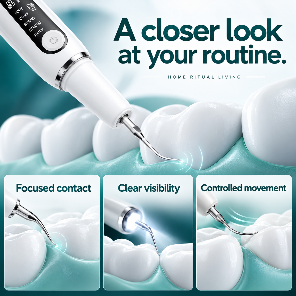 Focused contact and visibility illustration