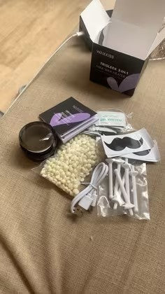 Customer photo 1 of the WAXKISS Mini Wax Warmer and kit