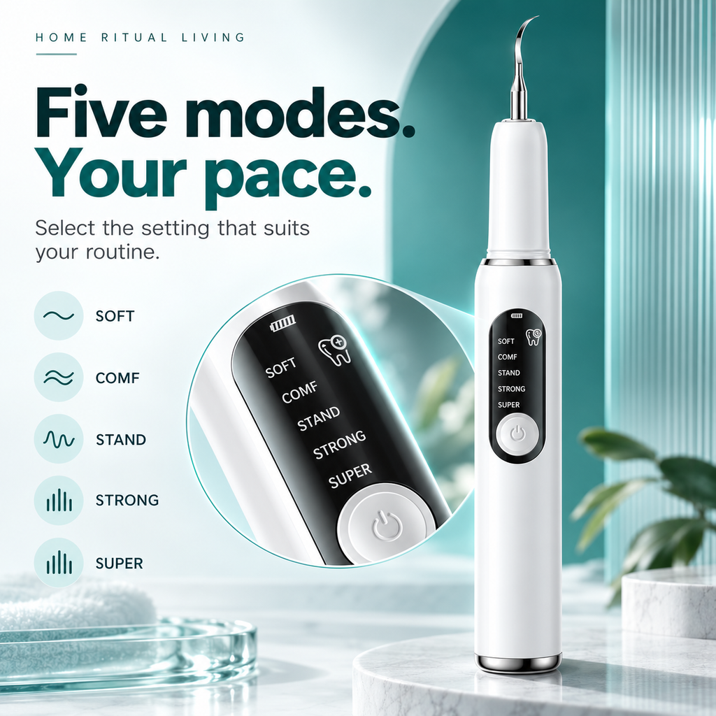 Electric Oral Cleaning Kit with LED Light