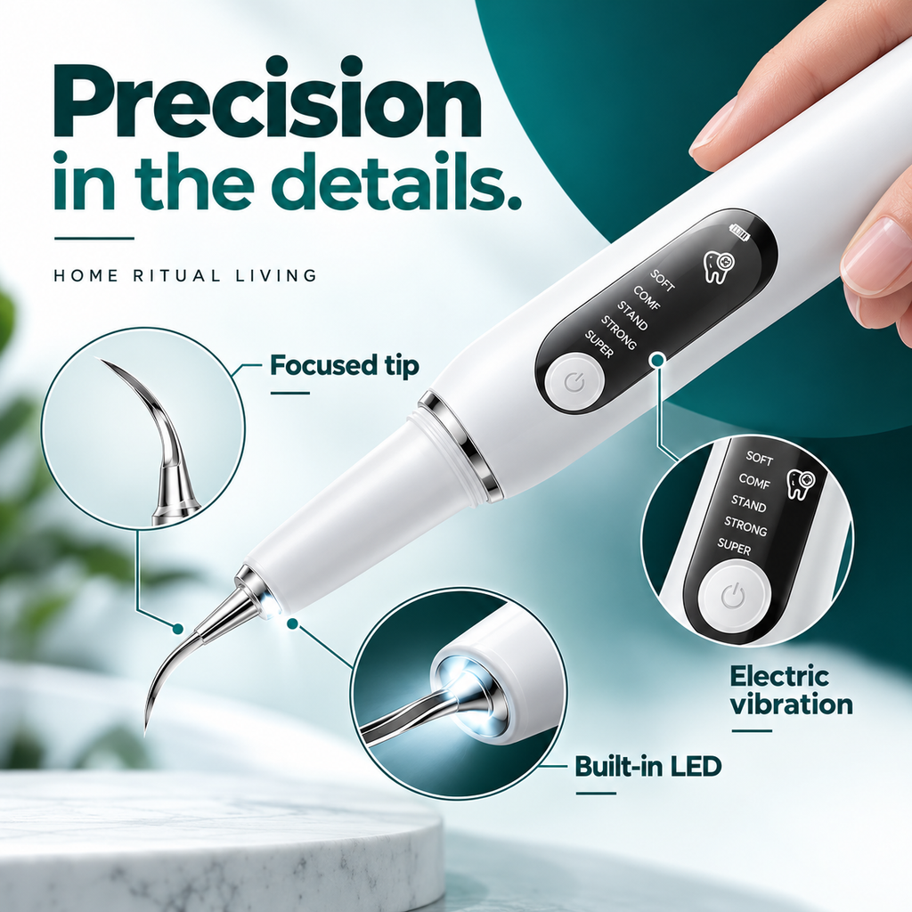 Electric Oral Cleaning Kit with LED Light